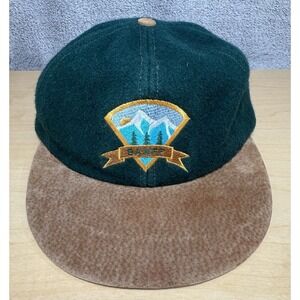 Vtg. Banff CANADA Kalson Strapback Baseball Hat‎ Cap Wool Blend